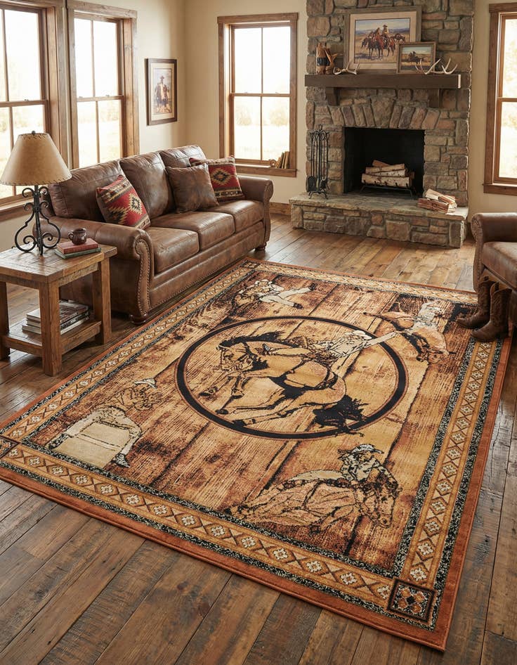 Detail image of 7' 10 x 10' Pioneer Rug