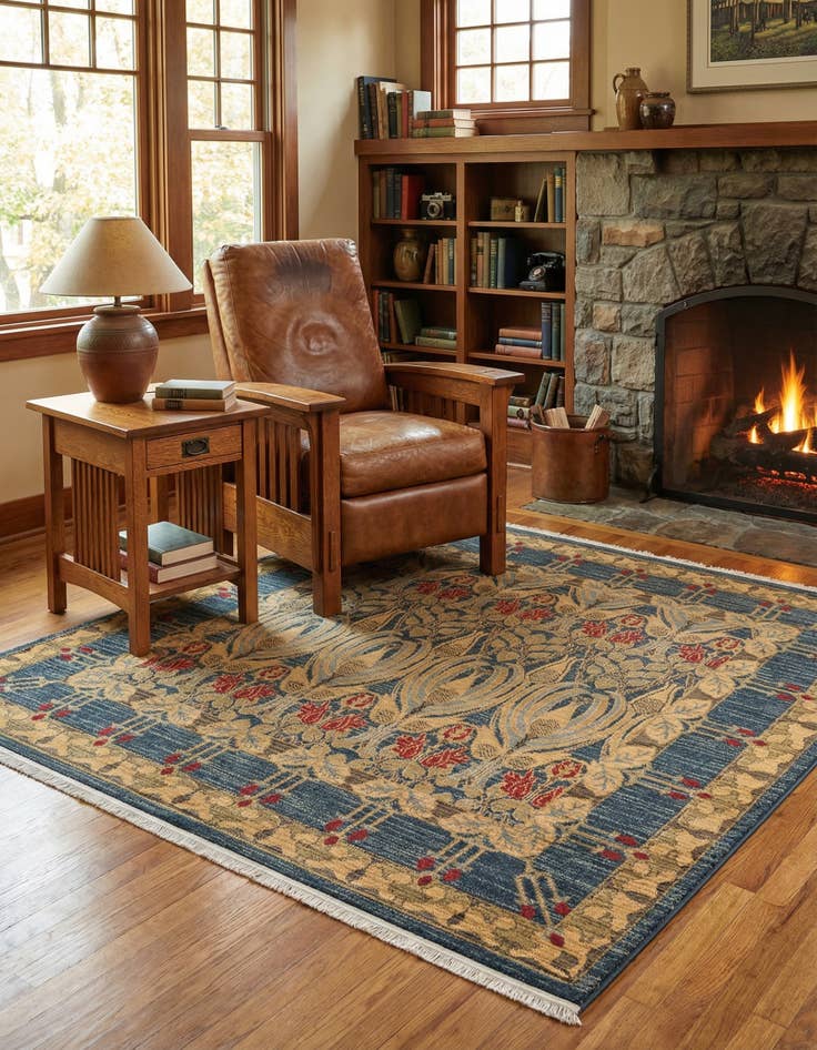 Detail image of 6' x 6' Chelsea Square Rug