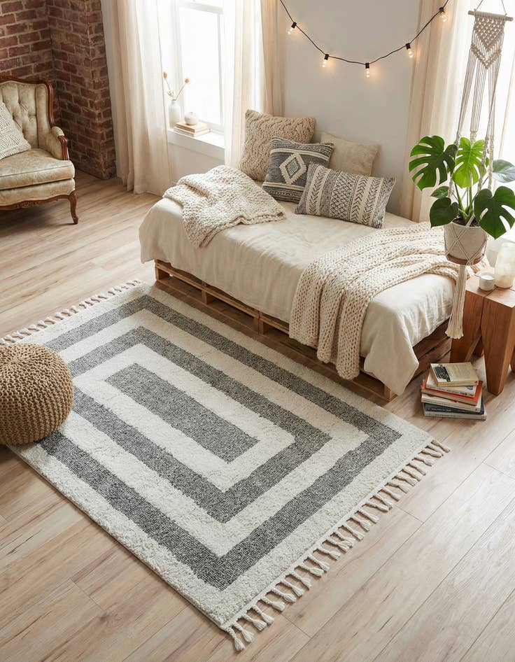 Detail image of 4' x 6' Boho Rug