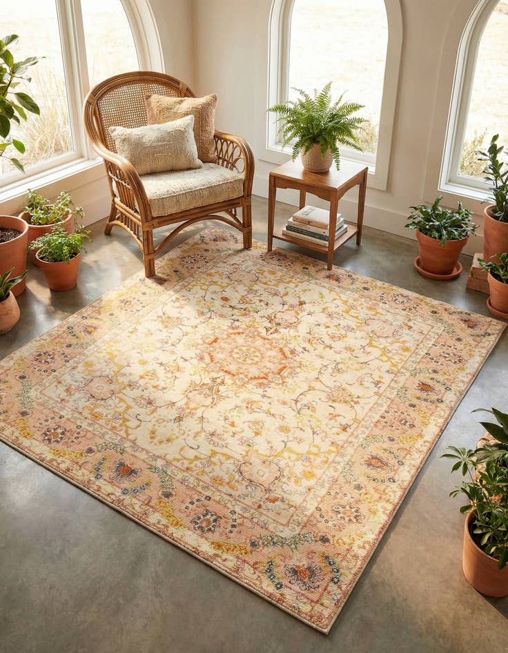 Detail image of 5' 1 x 5' 1 Boutique Square Rug