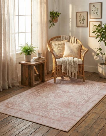 3' 6 x 5' 6 Washable Timeless Rug