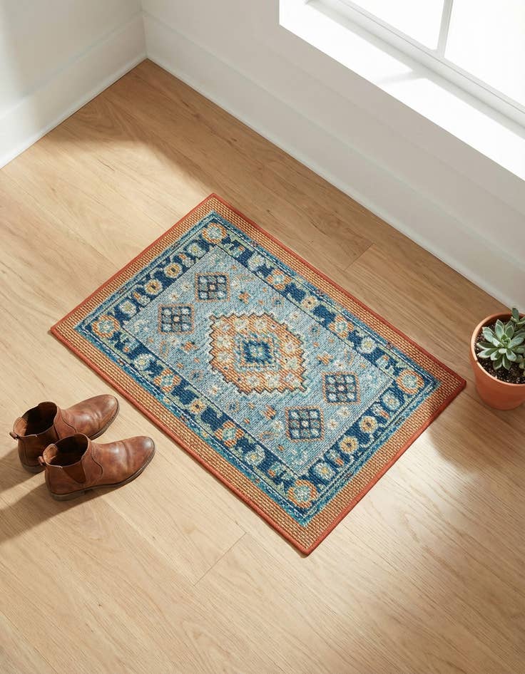Detail image of 2' x 3' Washable Baja Indoor / Outdoor Rug