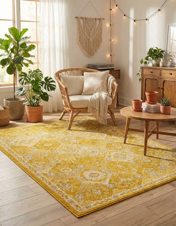 Yellow Madeline Rug