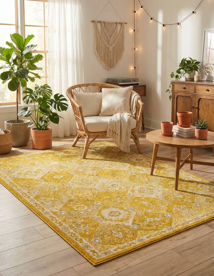 Detail image of 5' 3 x 8' Madeline Rug