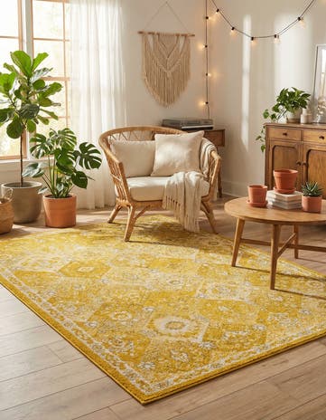 Yellow Madeline Rug