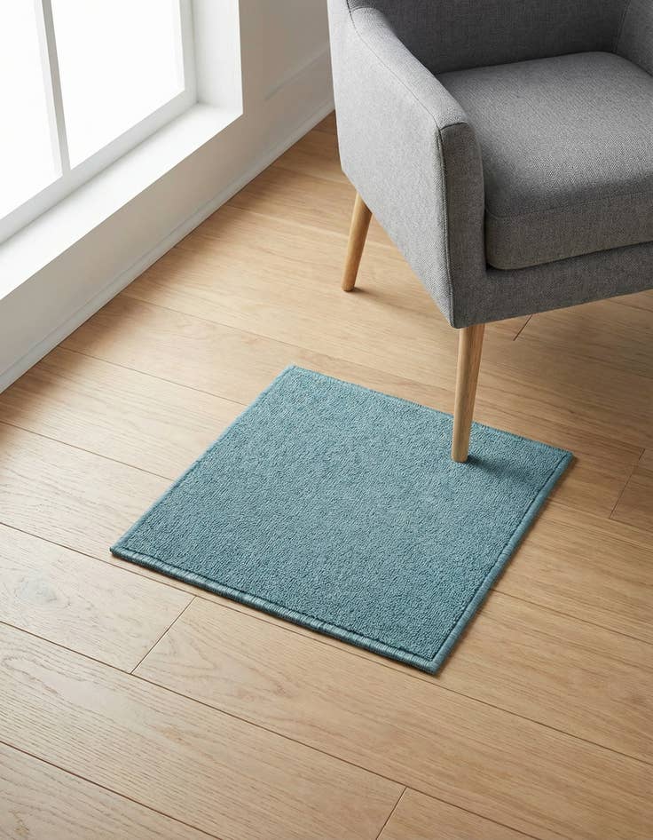 Detail image of 1' 4 x 1' 4 Everyday Solid Sample Rug