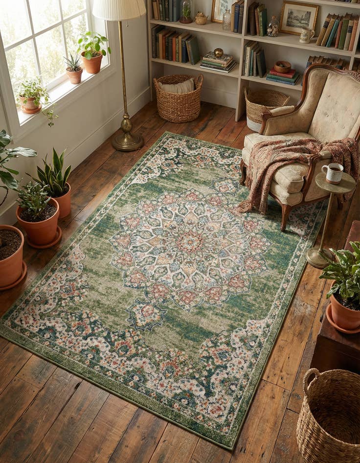 Detail image of 4' x 6' Isabella Rug