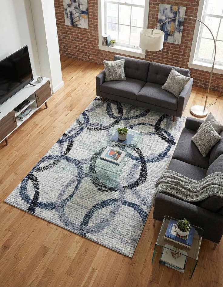 Detail image of 5' 3 x 8' Tucson Rug