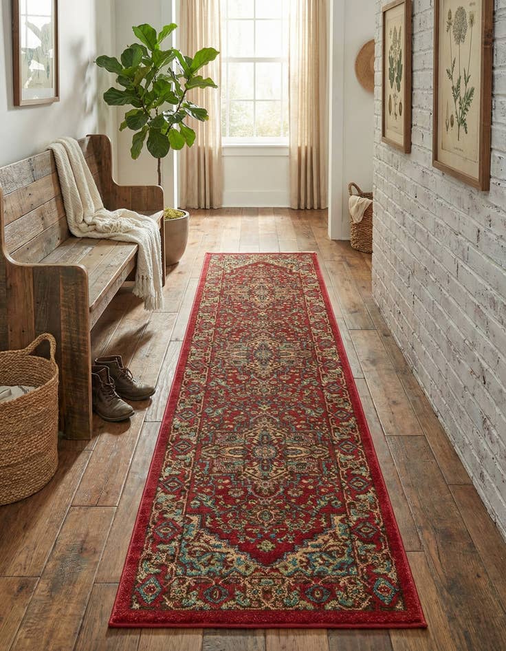 Detail image of 2' 7 x 10' Sara Runner Rug