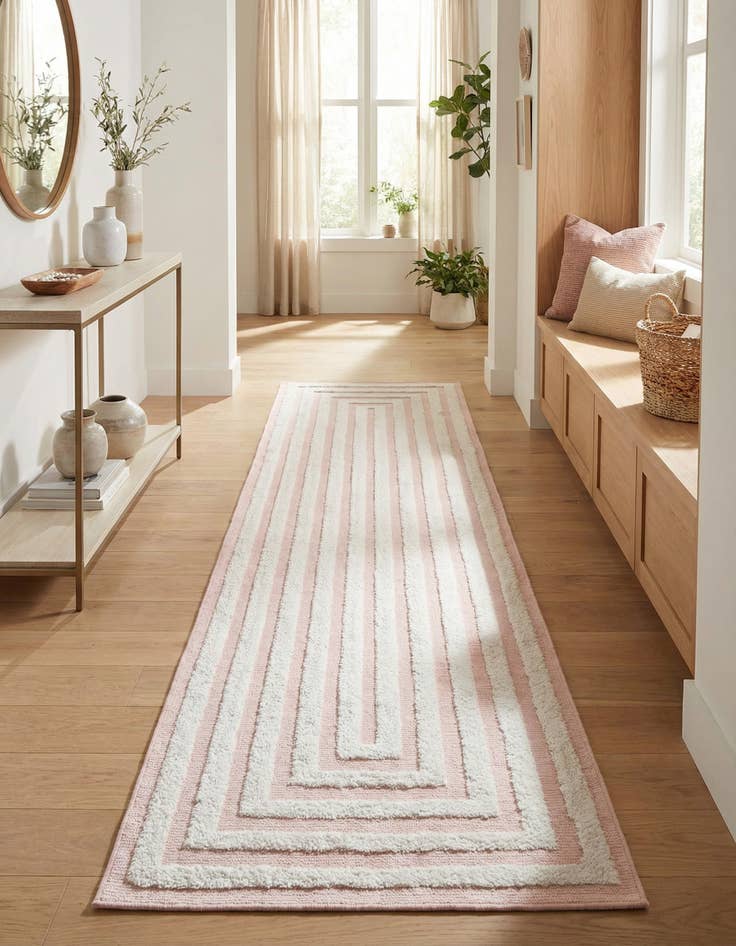 Detail image of  2' 7 x 12' Sabrina Soto Casa Toluca Runner Rug