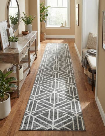 3' x 19' 8 Lattice Trellis Runner Rug