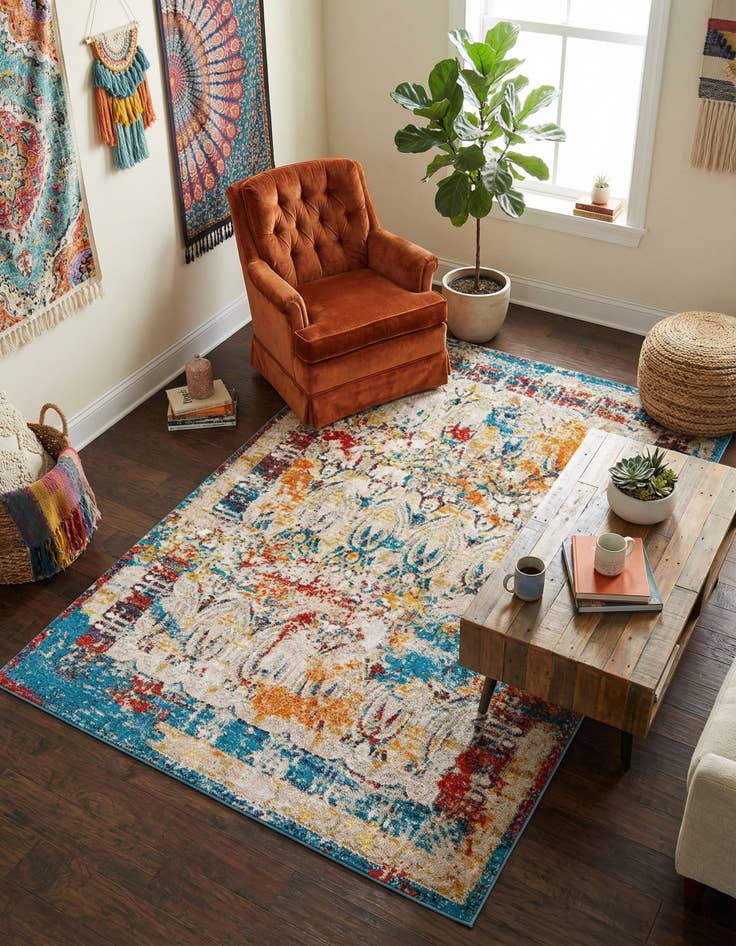 Detail image of 5' x 8' Veneto Rug