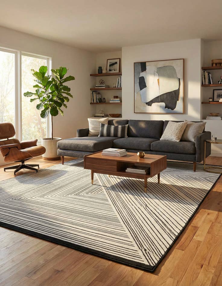 Detail image of 7' 1 x 10' Milano Rug