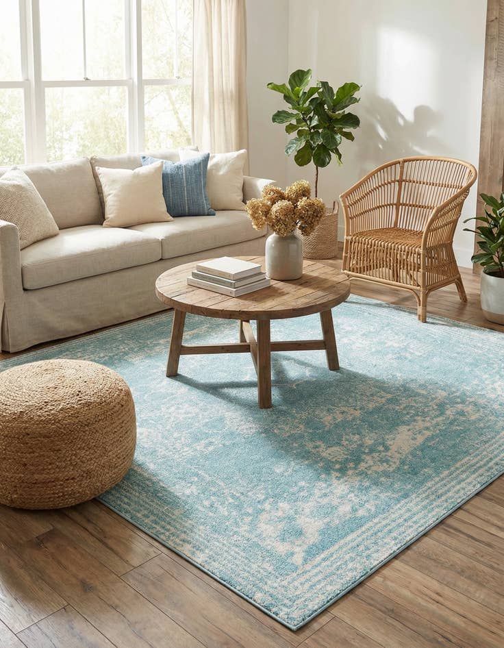 Detail image of 7' 10 x 7' 10 Dover Square Rug