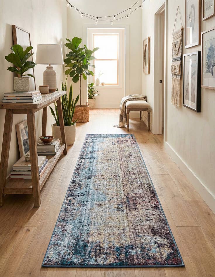 Detail image of Jill Zarin 2' x 8' Downtown Greenwich Village Runner Rug