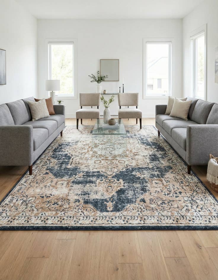 Detail image of 7' 10 x 11' Villa Rug