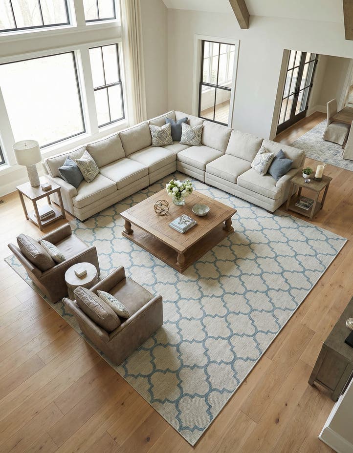 13' x 13' Easy-Clean Lattice Indoor / Outdoo...