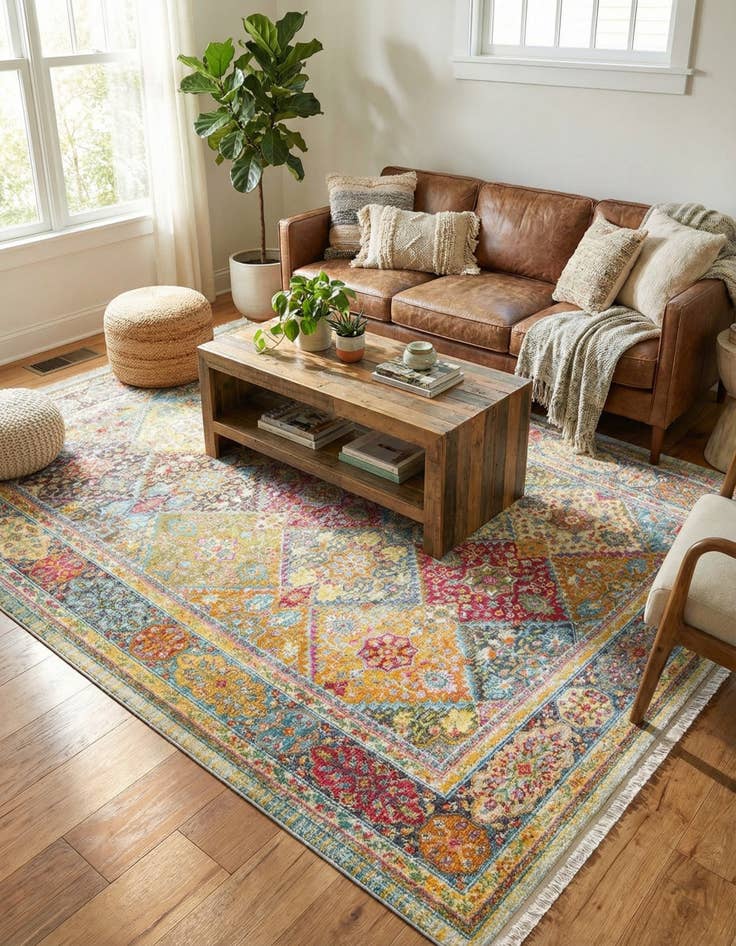 Detail image of 8' x 11' Santiago Rug