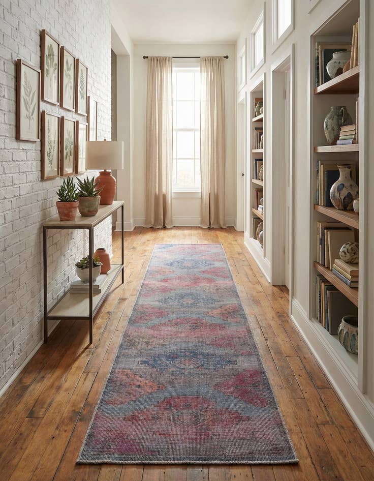 Detail image of 2' 7 x 14'  Washable Sisu Runner Rug