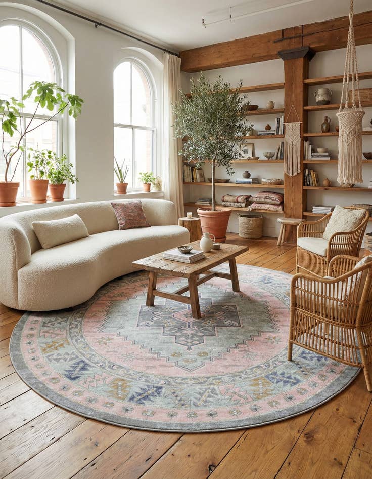 Detail image of 12' x 12' Whitney Round Rug