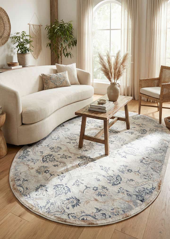 5' 3 x 8' Highbury Oval Rug