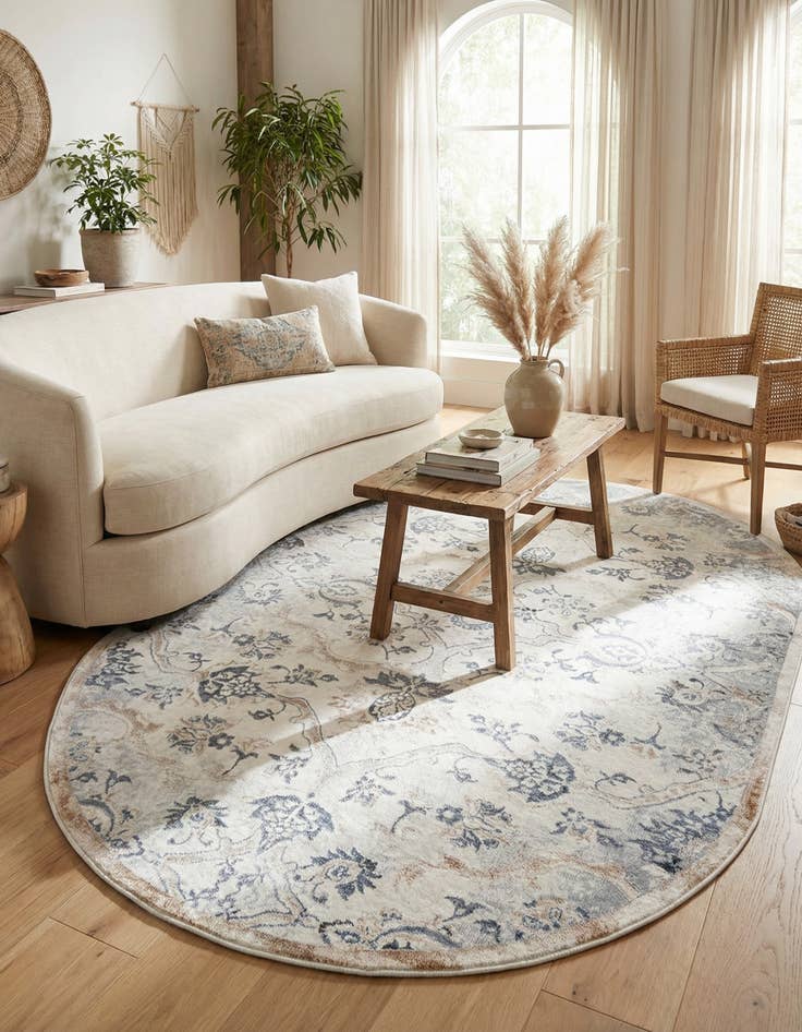 Detail image of 5' 3 x 8' Highbury Oval Rug