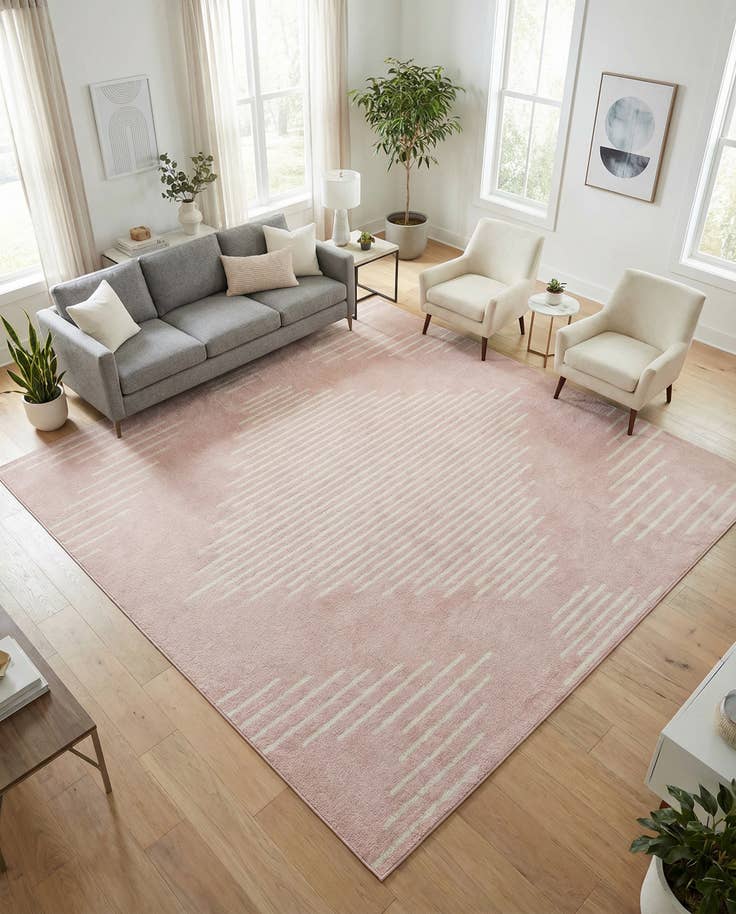 Vue détaillée : 305cm x 305cm Kai Tapis Carré