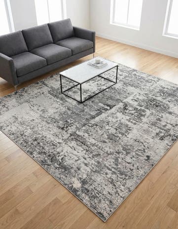 Gray Finsbury Square Rug