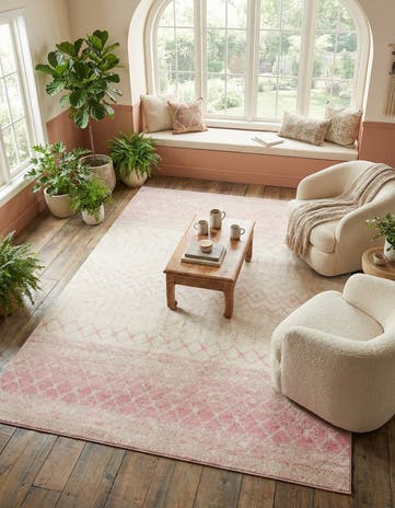 10' x 13' Moroccan Trellis Rug