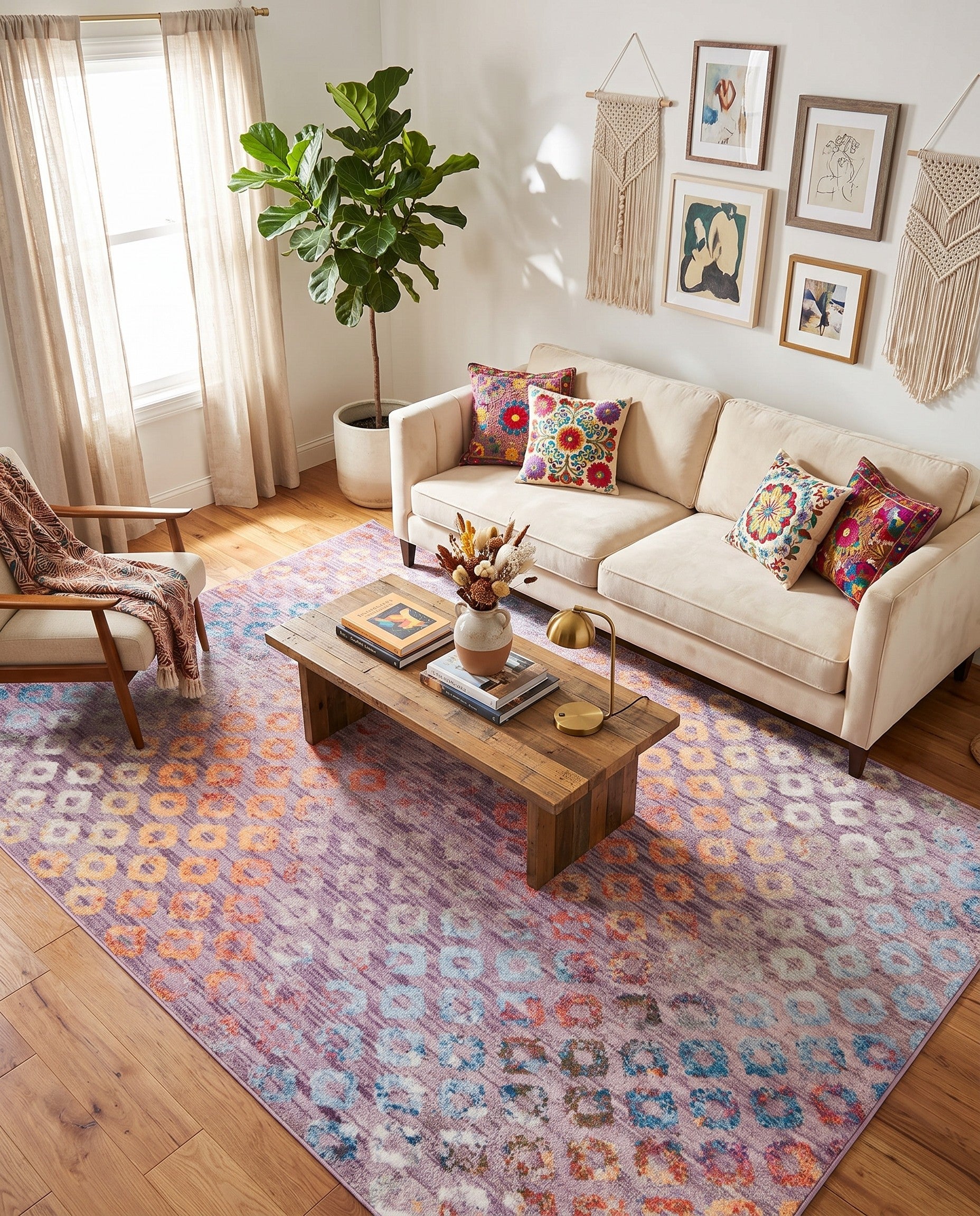 5' 3 x 7' 10 Andromeda Rug