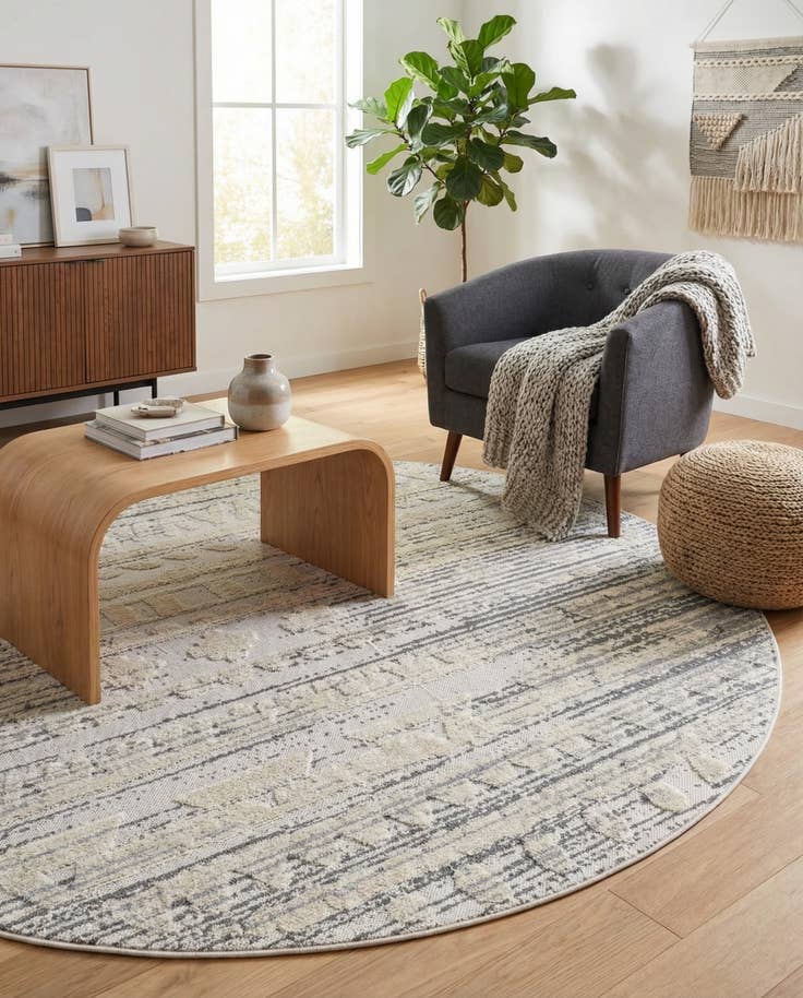 Detail image of 7' x 7' Arlo Round Rug