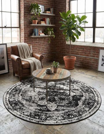 5' 3 x 5' 3 Monte Carlo Round Rug