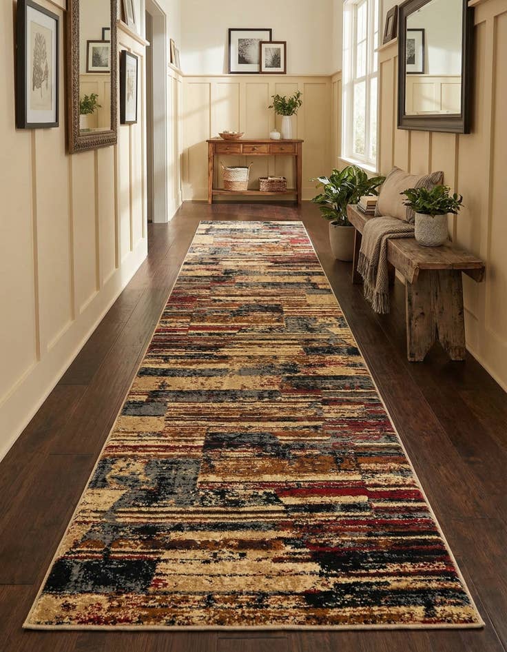 Detail image of 2' 7 x 14' Saturn Runner Rug