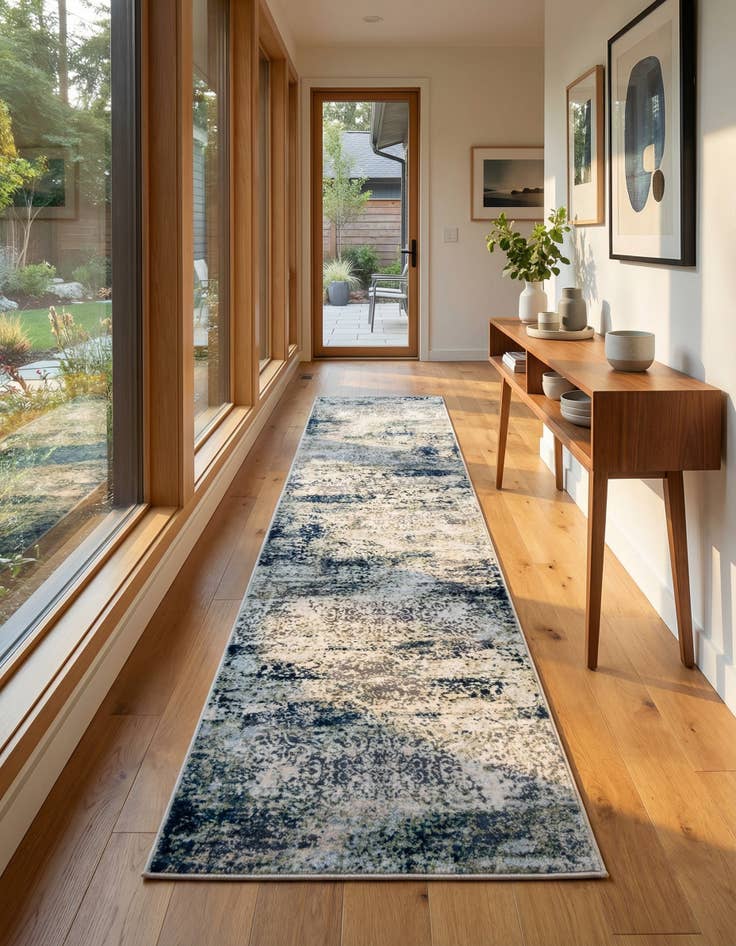 Detail image of 2' 7 x 12' Ethereal Runner Rug