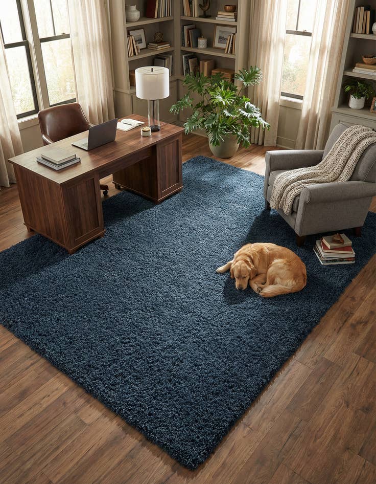 Detail image of 10' x 13' Zermatt Shag Rug