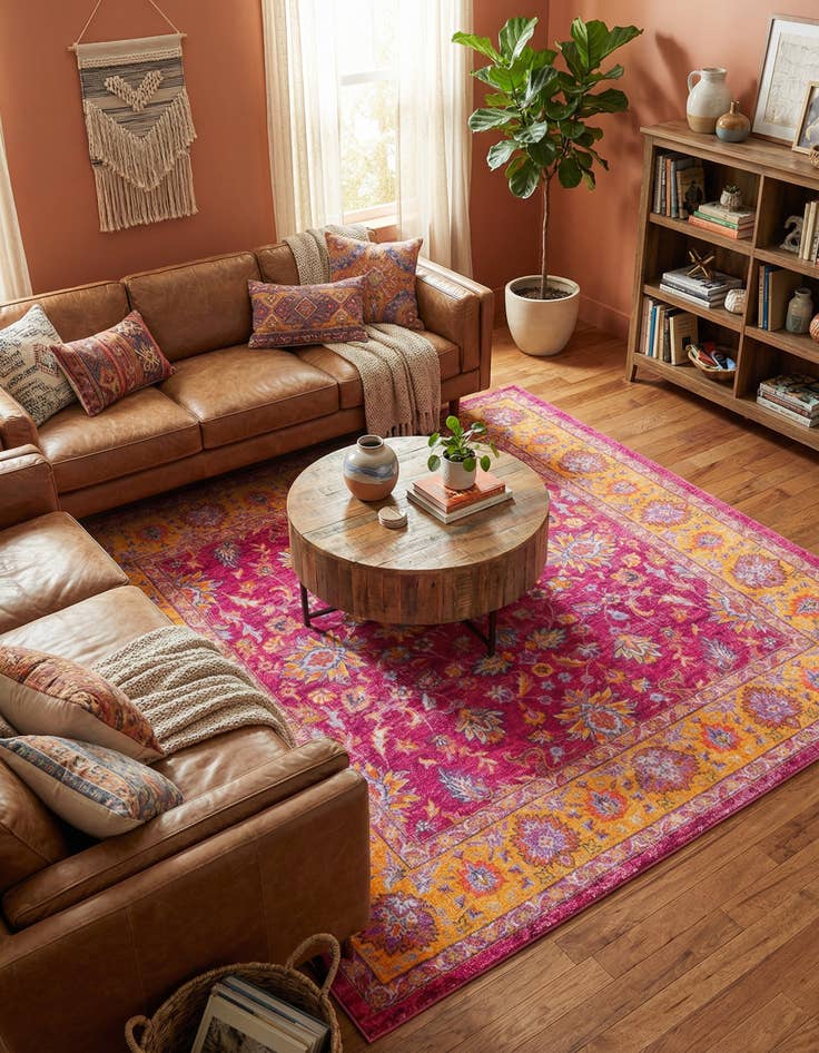 Detail image of 7' 10 x 7' 10 Medina Square Rug