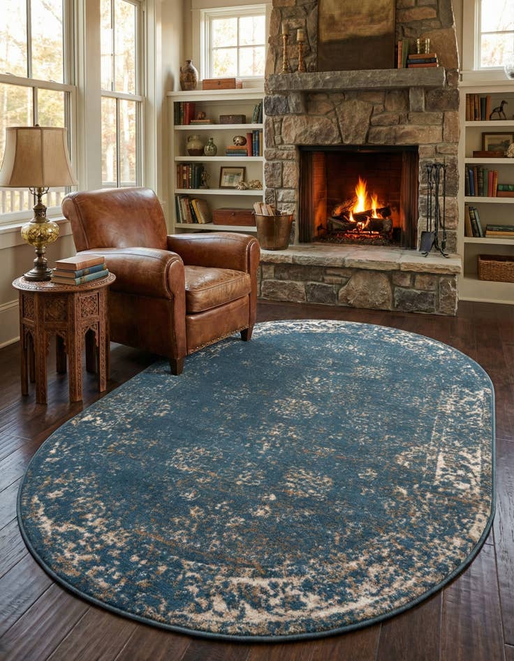 Detail image of 4' x 6' Monaco Oval Rug