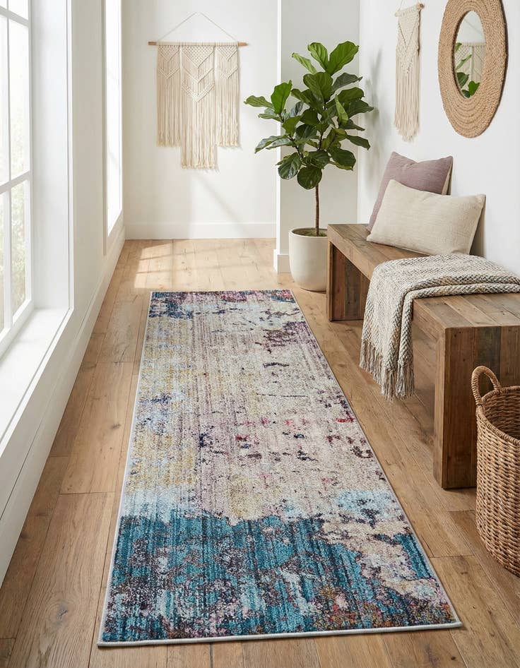Detail image of Jill Zarin 2' 2 x 6' Downtown Greenwich Village Runner Rug