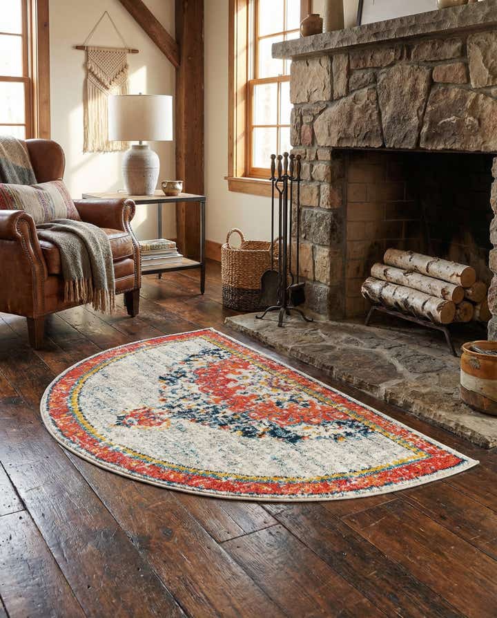 2' 7 x 4' Madeline Hearth Rug