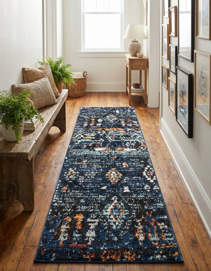 Detail image of 2' 2 x 6' Morocco Runner Rug