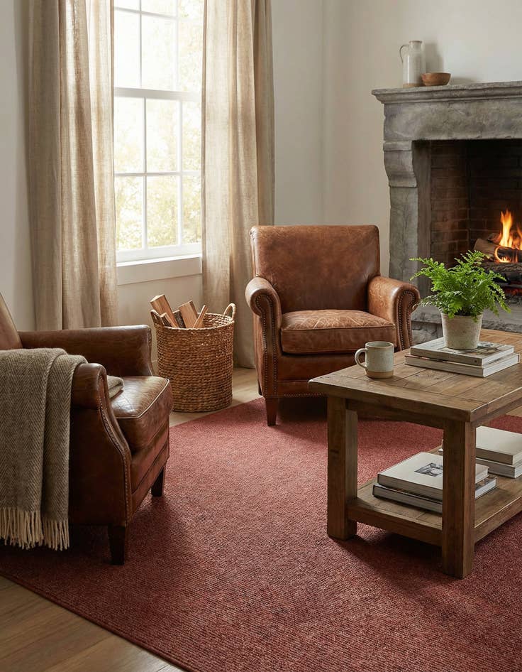 Detail image of 7' x 7' Everyday Solid Square Rug