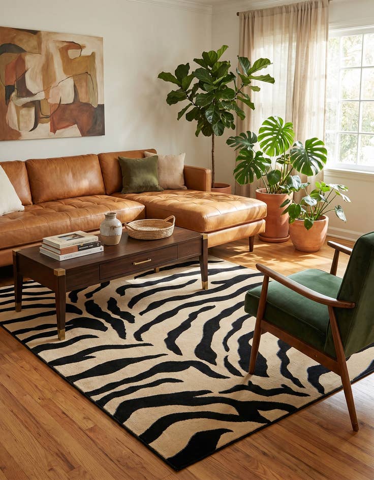 Detail image of 7' x 10' Safari Rug