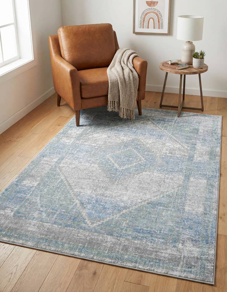 Detail image of 4' x 6' Kamala Washable Rug