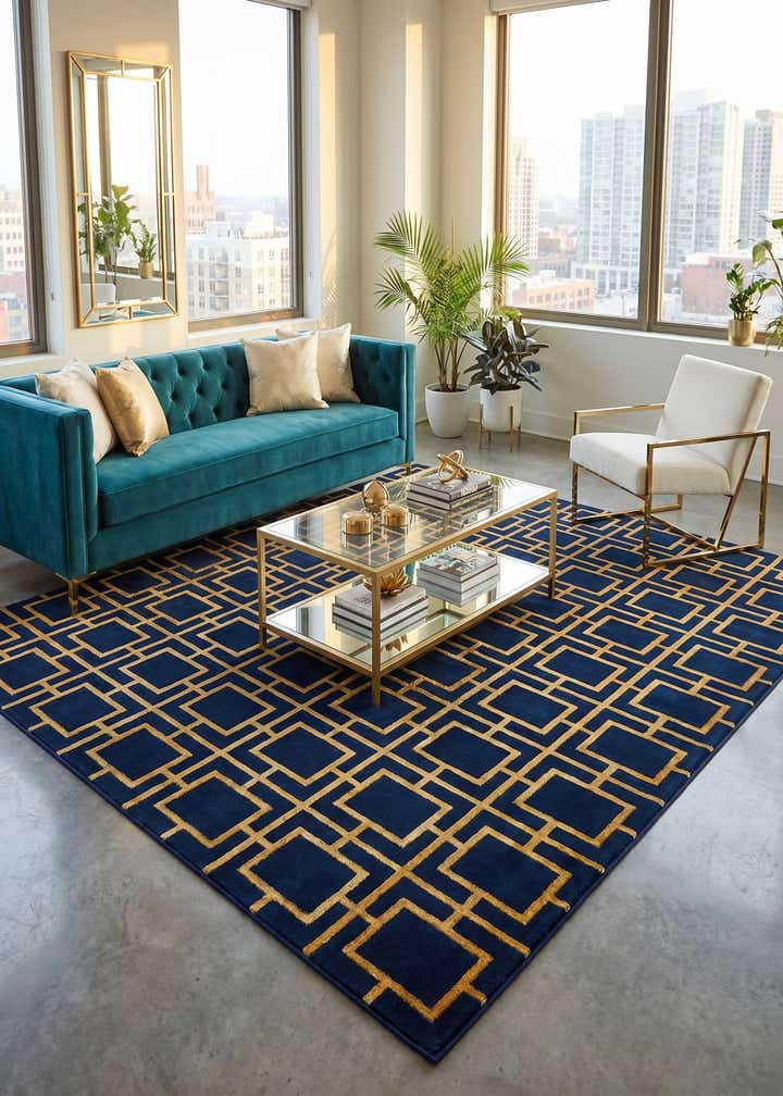 7' 10 x 10' Marilyn Monroe™ Glam Deco Rug