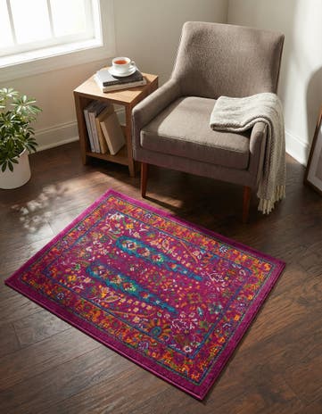 Pink Calypso Rug