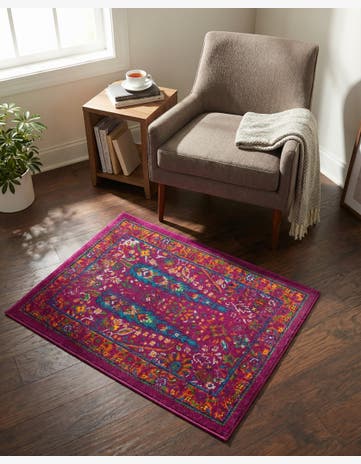 Pink Calypso Rug