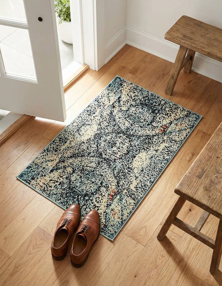 Detail image of 2' 2 x 3' Washable Carnevale Rug