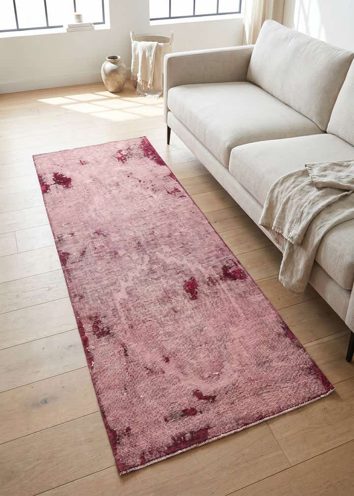 3' 4 x 6' 5 Hand Knotted Ultra Vintage Persian Wool Rug