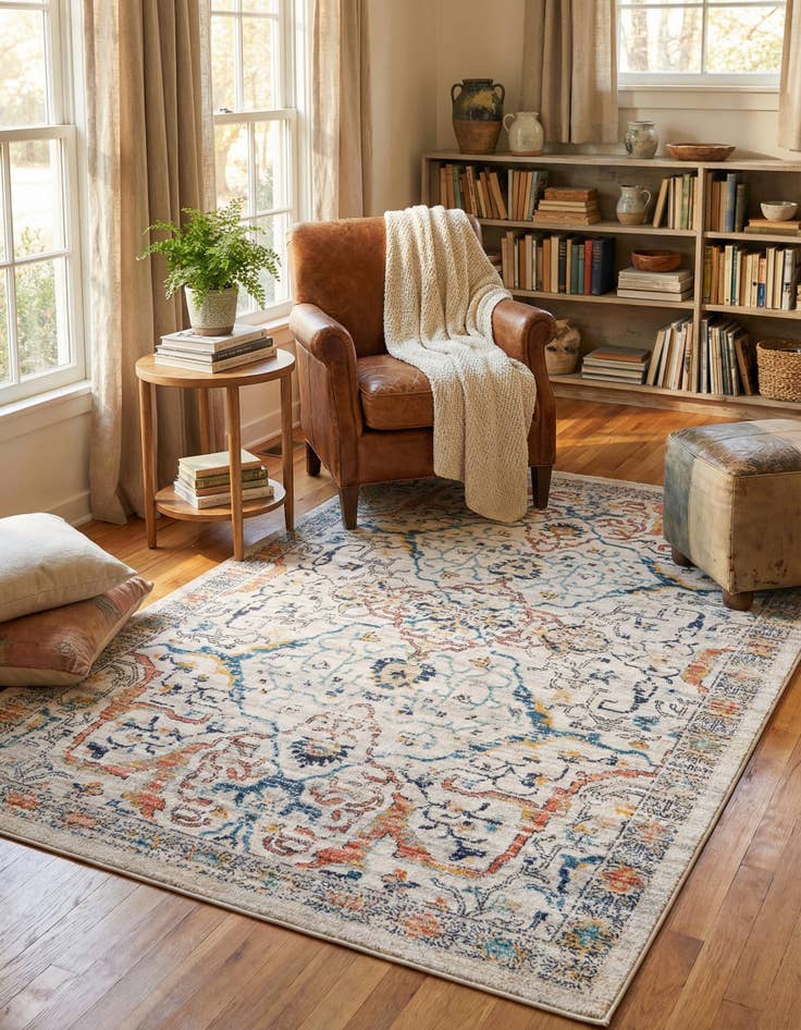 Detail image of 5' 3 x 8' Lola Rug