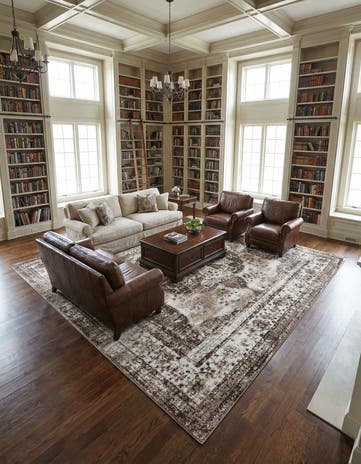 13' x 13' Monte Carlo Square Rug